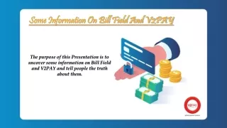 Some Information On Bill Field And V2PAY