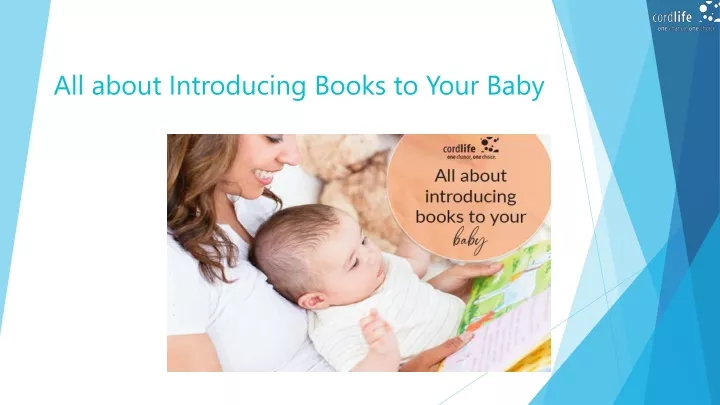 all about introducing books to your baby