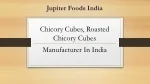 Chicory Cubes, Roasted Chicory Cubes Manufacturer In India - slide 1