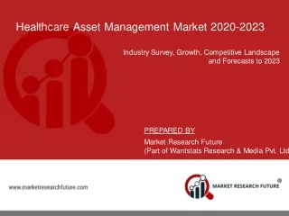 Healthcare Asset Management Market 2020