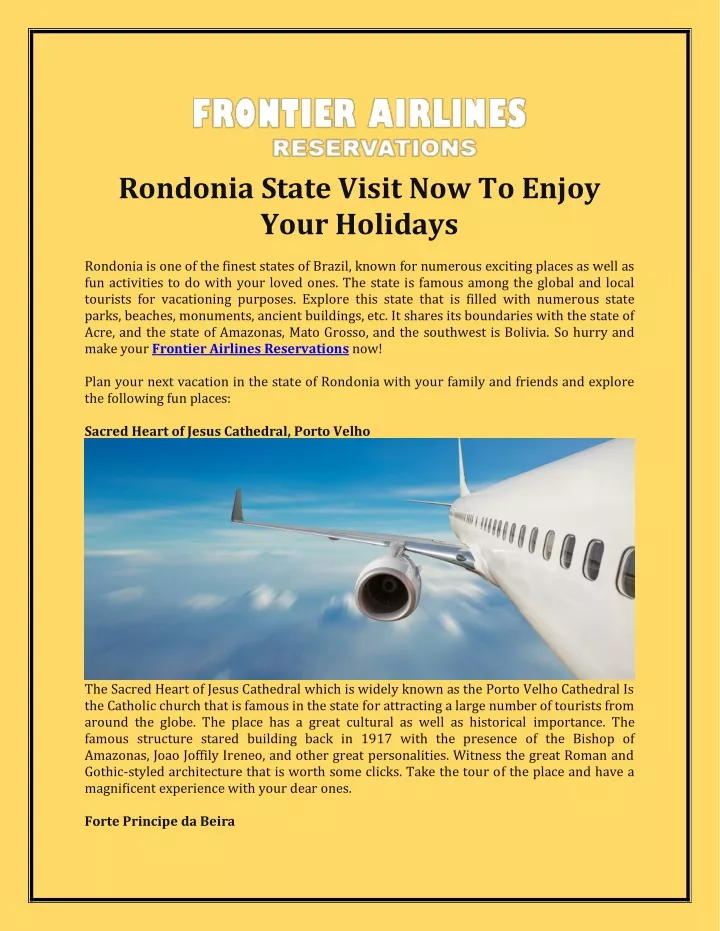 rondonia state visit now to enjoy your holidays