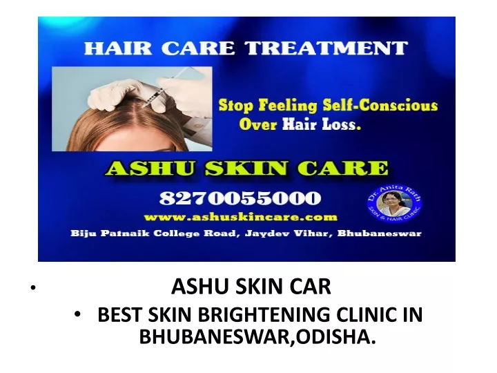 ashu skin car best skin brightening clinic