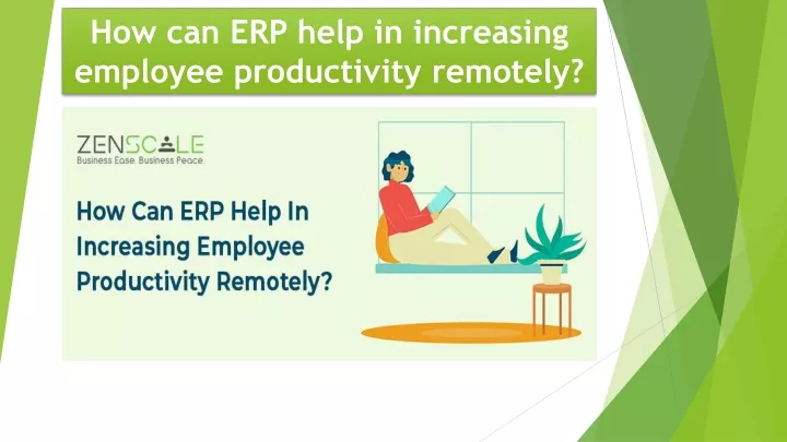 how can erp help in increasing employee