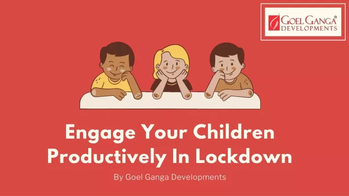 engage your c hildren productively in lockdown