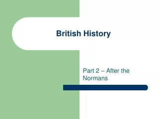 British history