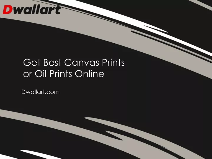 get best canvas prints or oil prints online