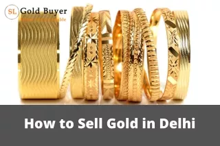 How to Sell Gold in Delhi