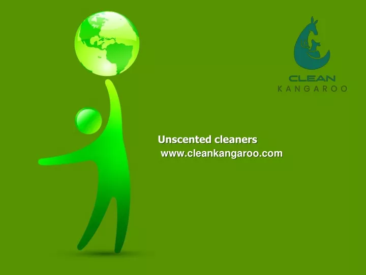 unscented cleaners