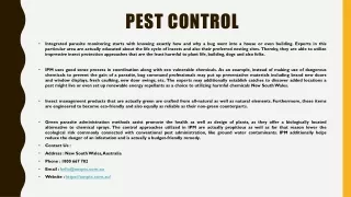pest control