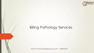 billing pathology services