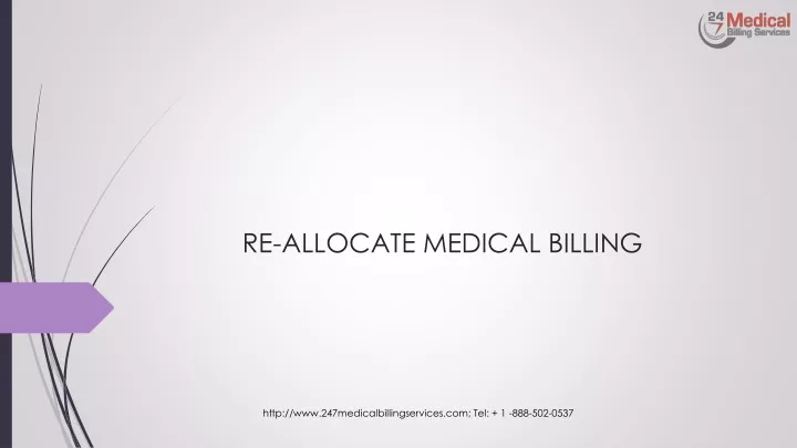 re allocate medical billing