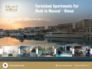 Furnished Apartments For Rent in Muscat - Oman