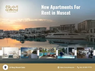 New Apartments For Rent in Muscat