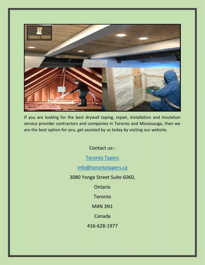 if you are looking for the best drywall taping