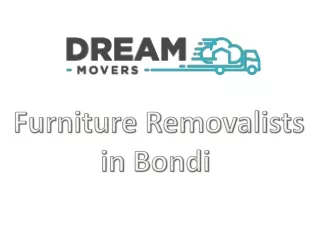 Furniture Removalists in Bondi