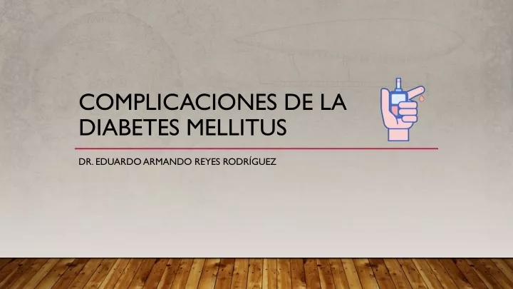 complicaciones de la diabetes mellitus