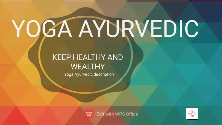 yoga ayurvedic