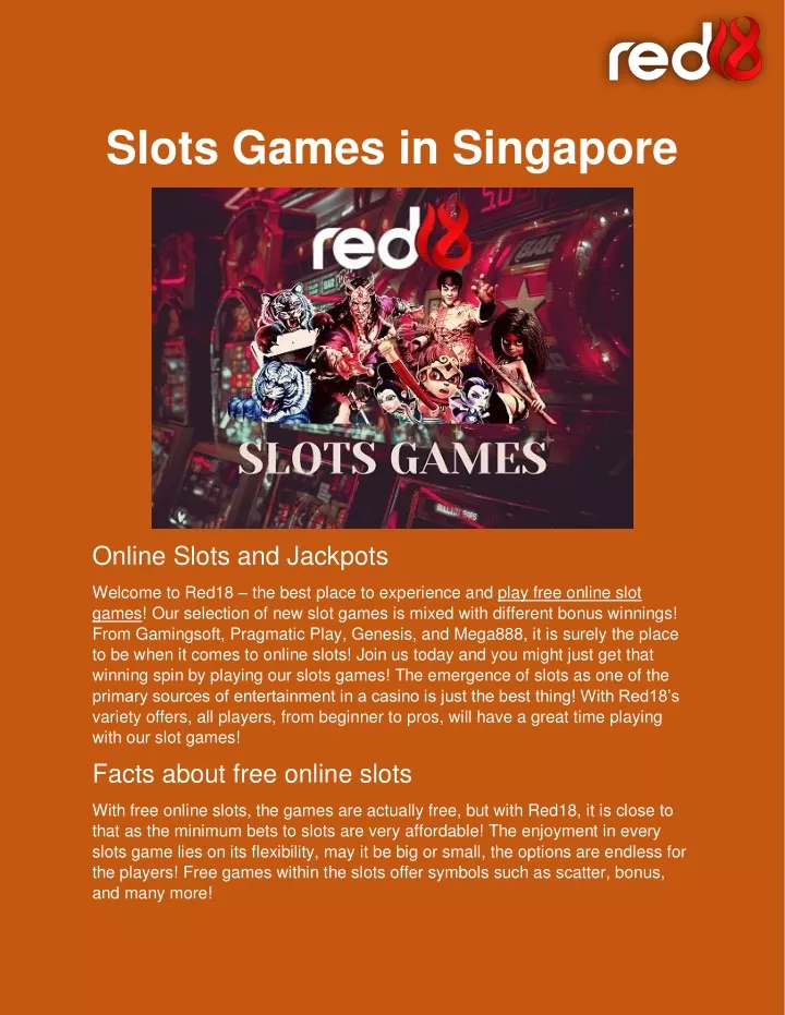 slots games in singapore
