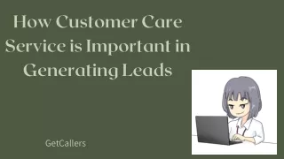 how customer care service is important