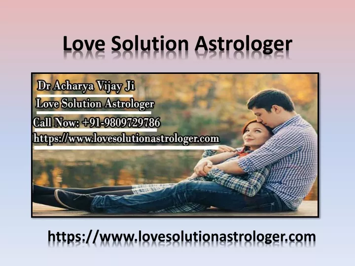 love solution astrologer
