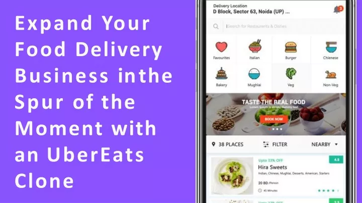 expand your food delivery business inthe spur