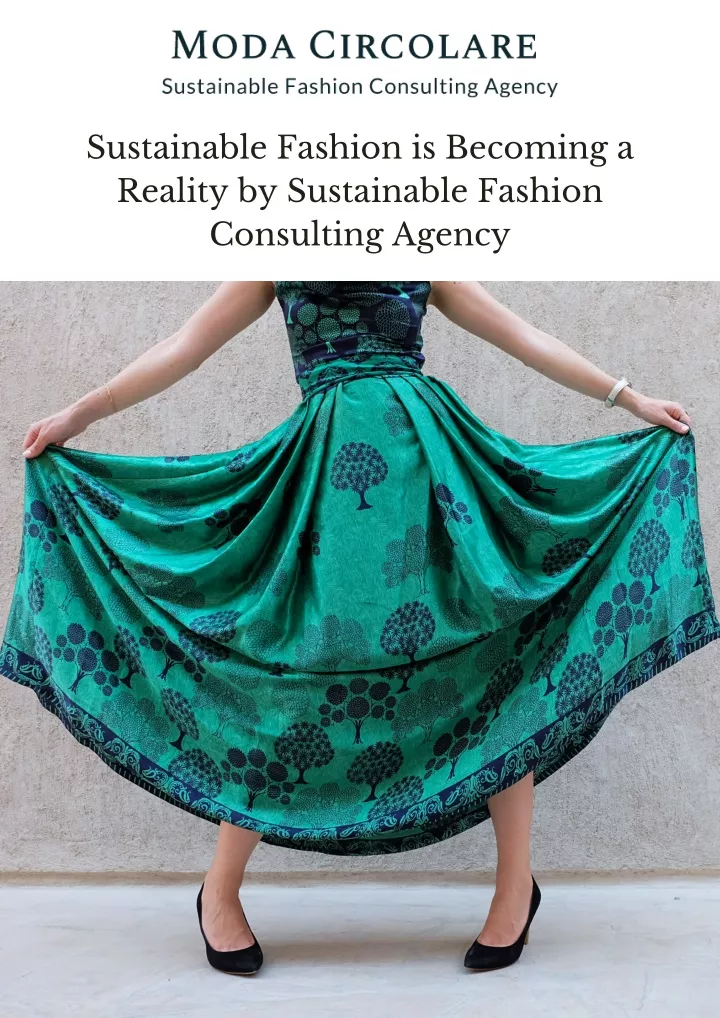 sustainable fashion is becoming a reality