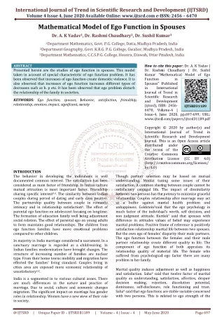 international journal of trend in scientific