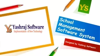 Get School Management Software System in India
