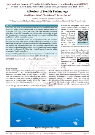 international journal of trend in scientific