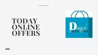 today online offers
