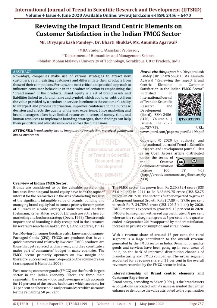 international journal of trend in scientific