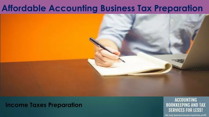 affordable accounting business tax preparation