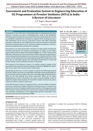 international journal of trend in scientific