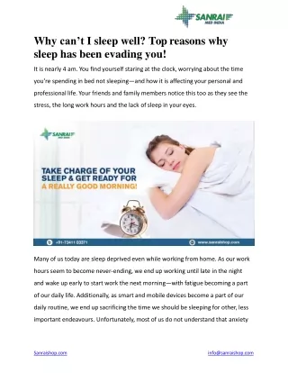 why can t i sleep well top reasons why sleep has been evading you
