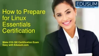 how to prepare for linux essentials certification