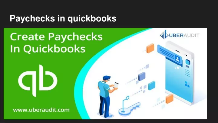 paychecks in quickbooks