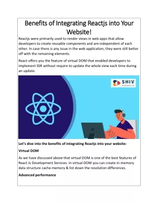 benefits benefitsof ofintegrating