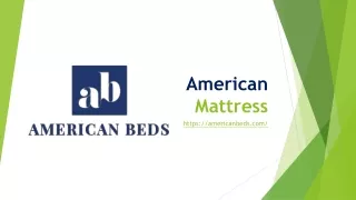 american mattress
