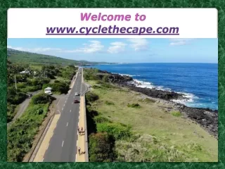 Cycle The Cape Provides the Best Quality and Well-Maintained Bicycle Rental at a Reasonable Price
