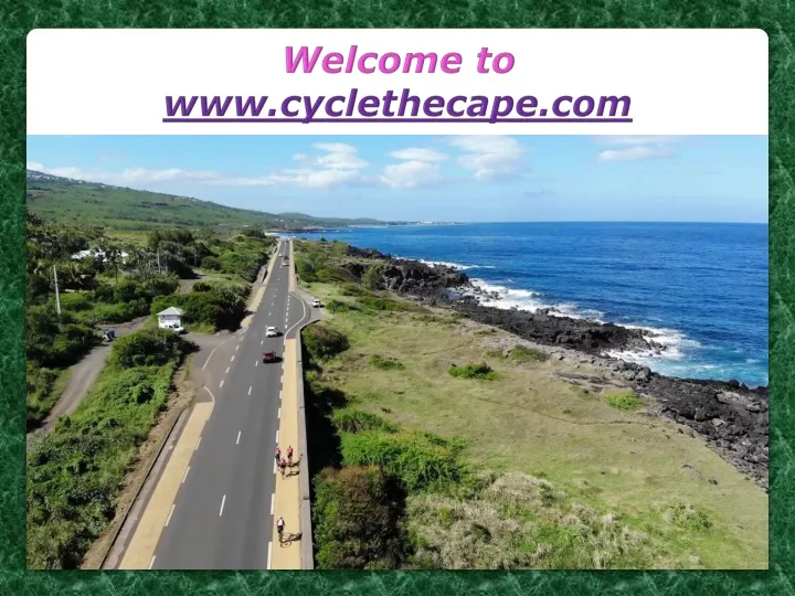 welcome to www cyclethecape com