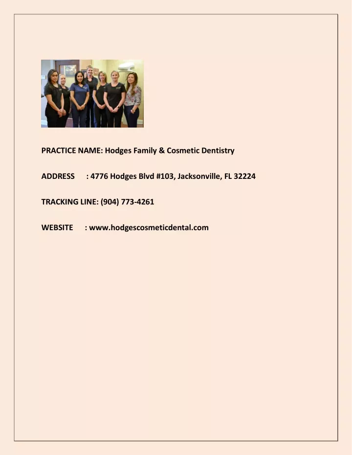 practice name hodges family cosmetic dentistry