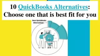 10 QuickBooks Alternatives: Choose one that is best fit for you