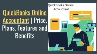 QuickBooks Online Accountant | Price, Plans, Features and benefits
