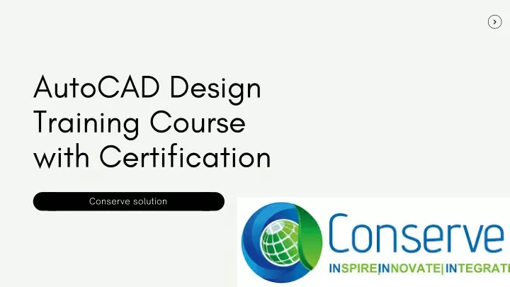 autocad design training course with certification