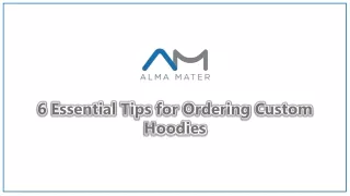 6 essential tips for ordering custom hoodies