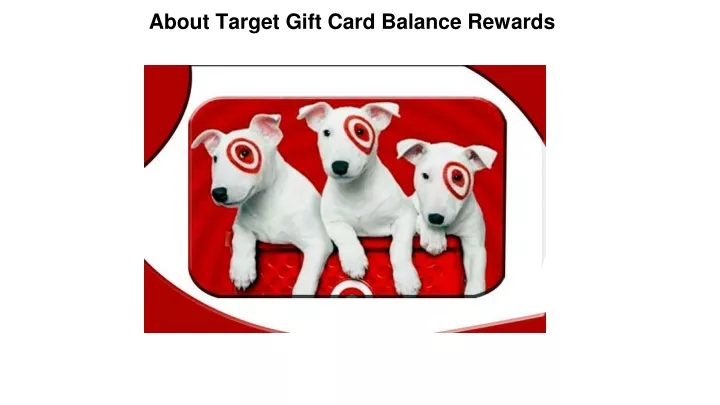 about target gift card balance rewards