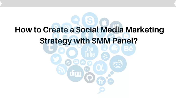 how to create a social media marketing strategy