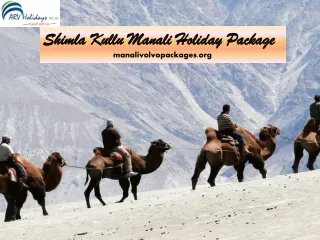 shimla kullu manali holiday package
