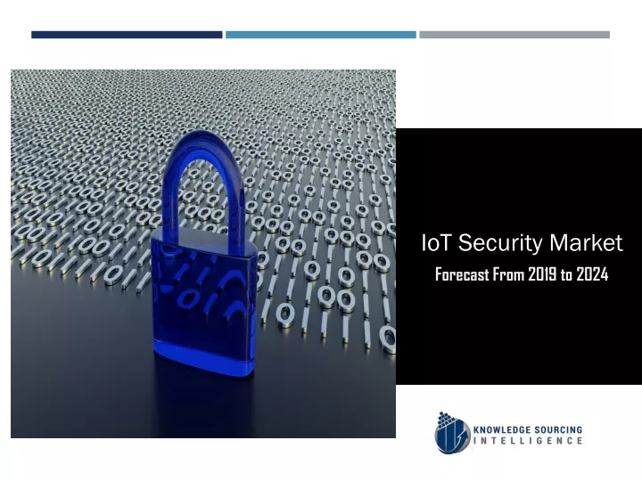 iot security market forecast from 2019 to 2024