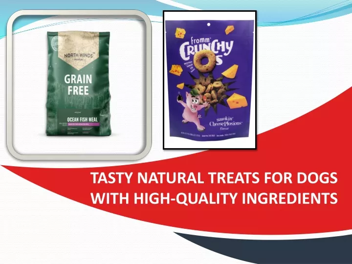 tasty natural treats for dogs with high quality ingredients